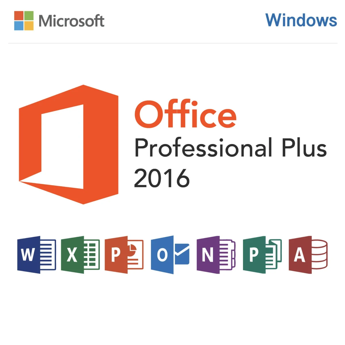 Microsoft Office 2016 Professional Plus Key – Instant Digital Delivery