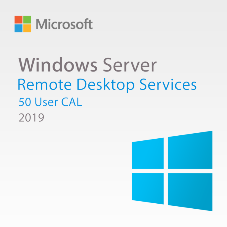 Microsoft Windows Server 2019 RDS 50 Cal User Connections
