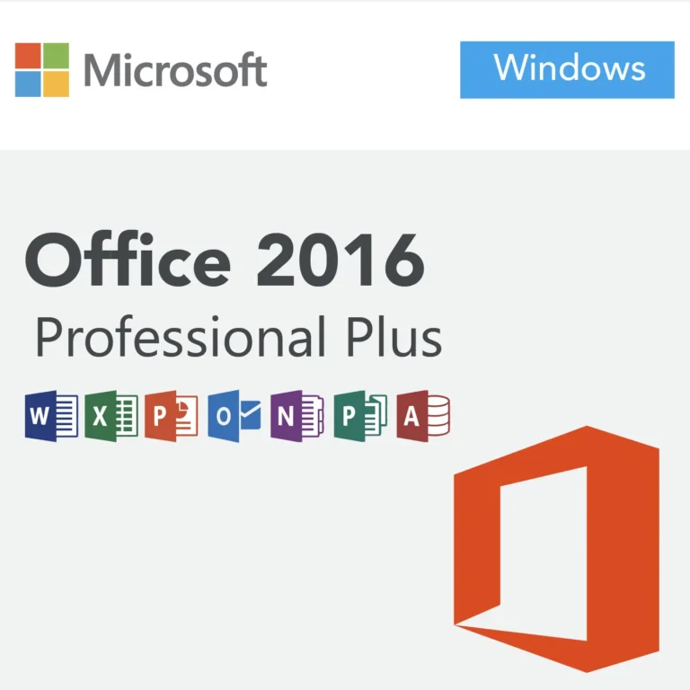 Microsoft Office 2016 Professional Plus Key – Instant Digital Delivery