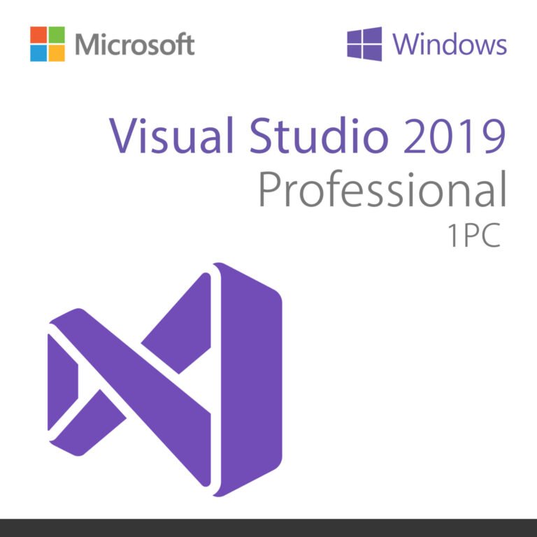 Microsoft Visual Studio Professional 2019 License Key