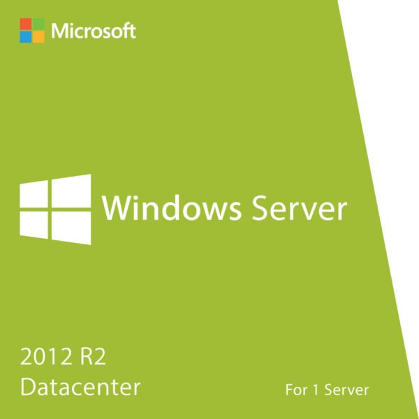 Microsoft Windows Server 2012 R2 Datacenter – Original License Key for Lifetime Activation