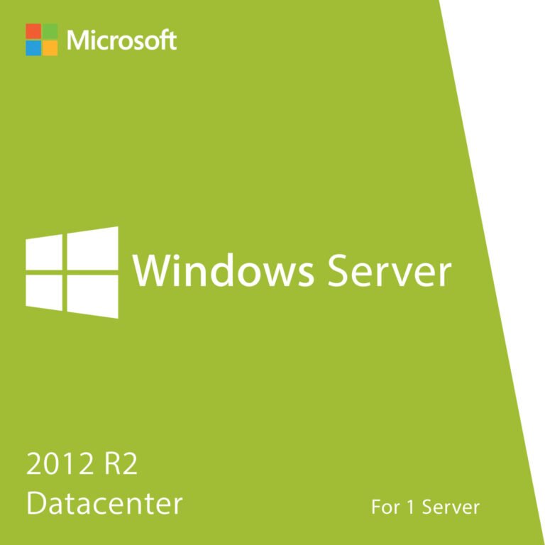 Microsoft Windows Server 2012 R2 Datacenter – Original License Key for Lifetime Activation