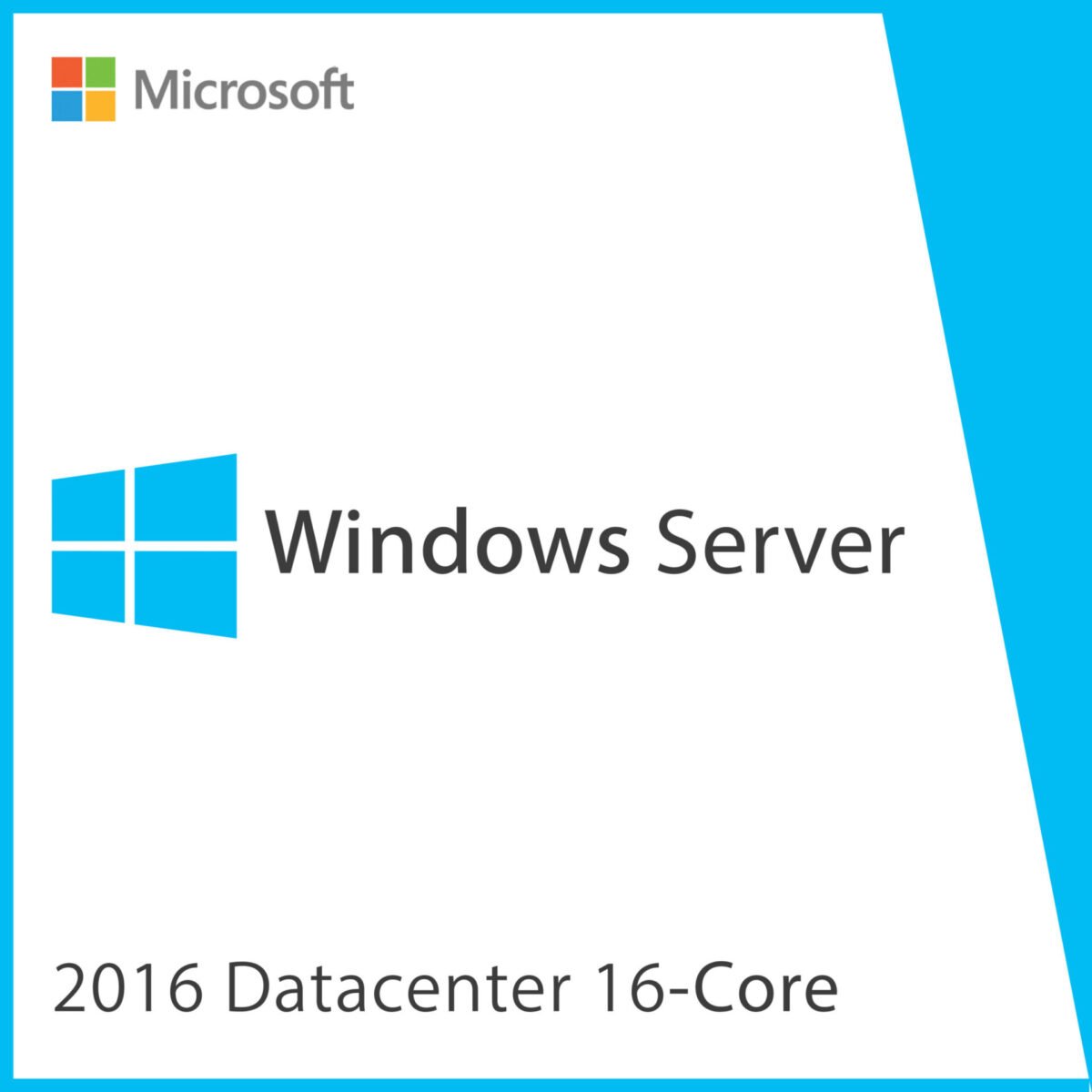 Microsoft Windows Server 2016 Datacenter 16 Core Lifetime Activation Key