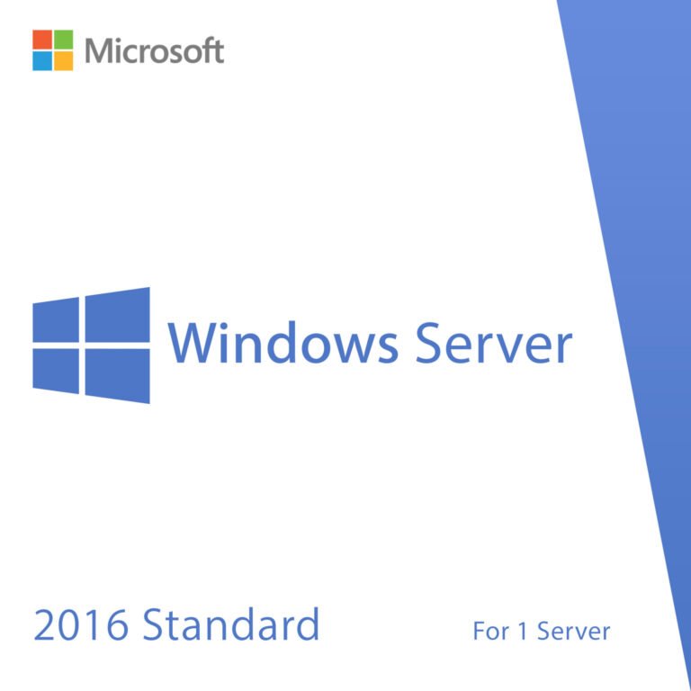 Microsoft Windows Server 2016 Standard Lifetime Activation Key