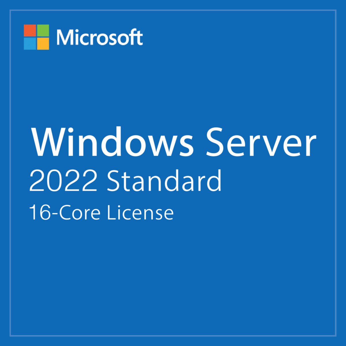 Microsoft Windows Server 2022 Standard 16 Core License Key