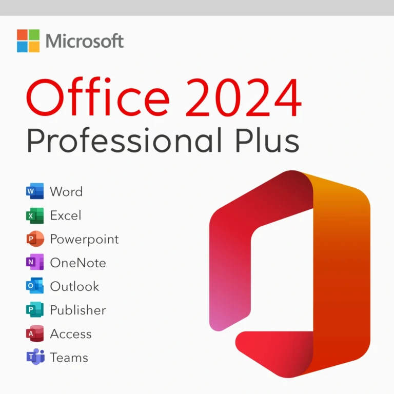 Microsoft Office 2024 Pro Plus Key – Instant Delivery